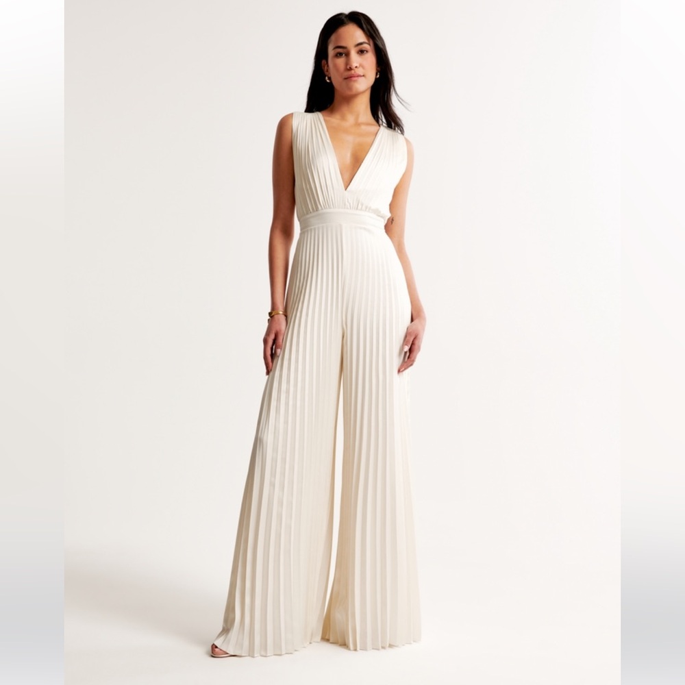 A & F Giselle Pleated Jumpsuit